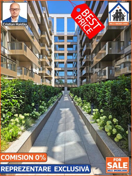 Pipera Apartament 3 camere, 2 bai, balcon, parcare  Cortina 126