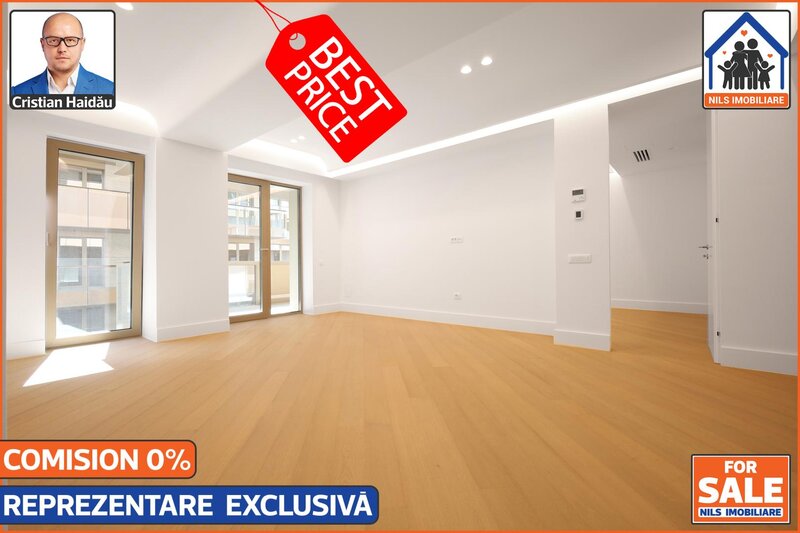 Pipera Apartament 3 camere, 2 bai, balcon, parcare  Cortina 126